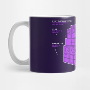 Sound System Diagram Mug